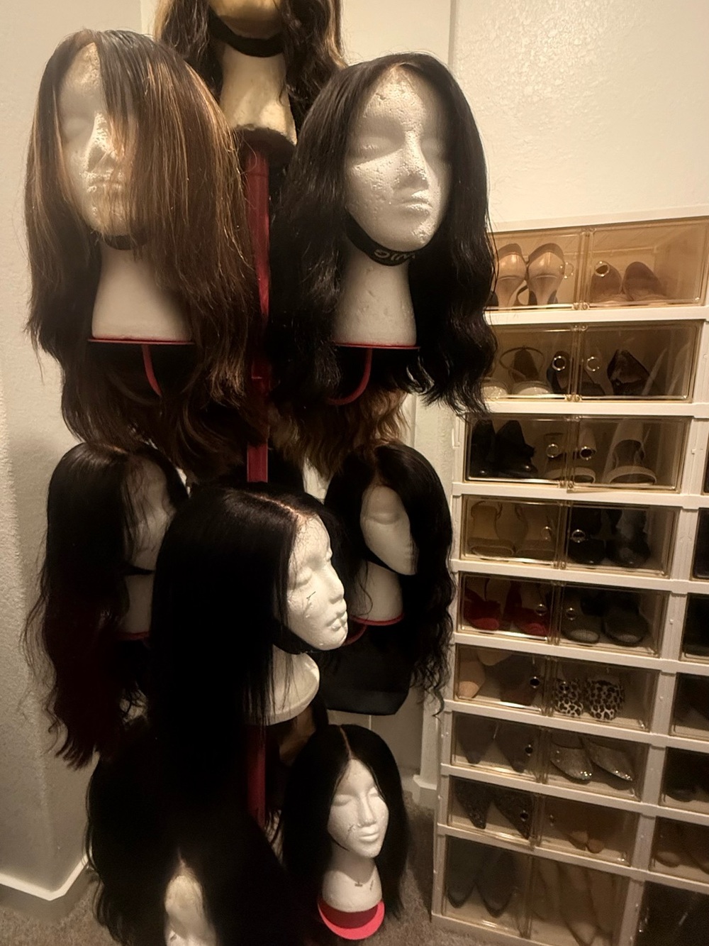 35-40 Human Hair wigs.